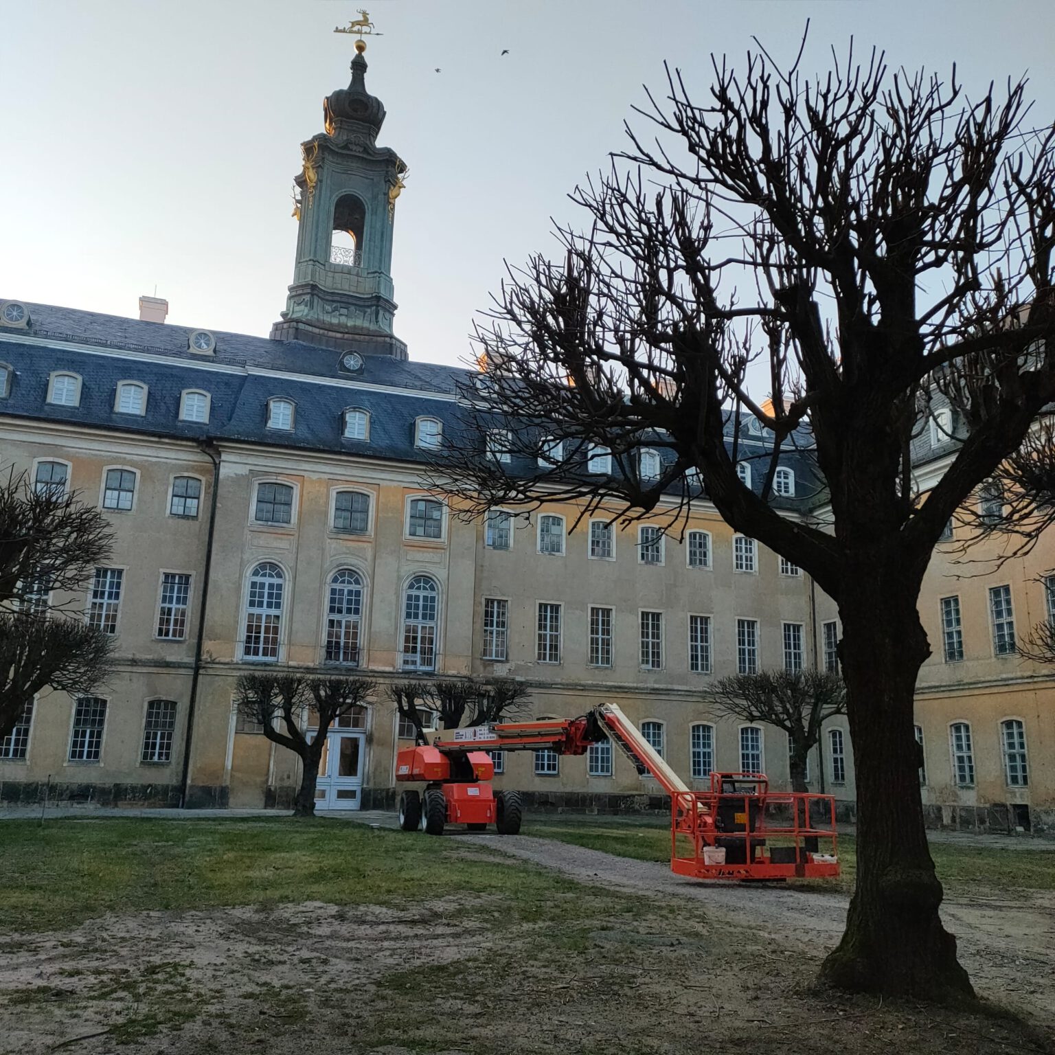 bild schloss hubertusburg